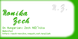 monika zech business card